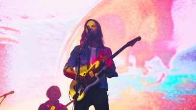 Kevin Parker and Tame Impala during ACL