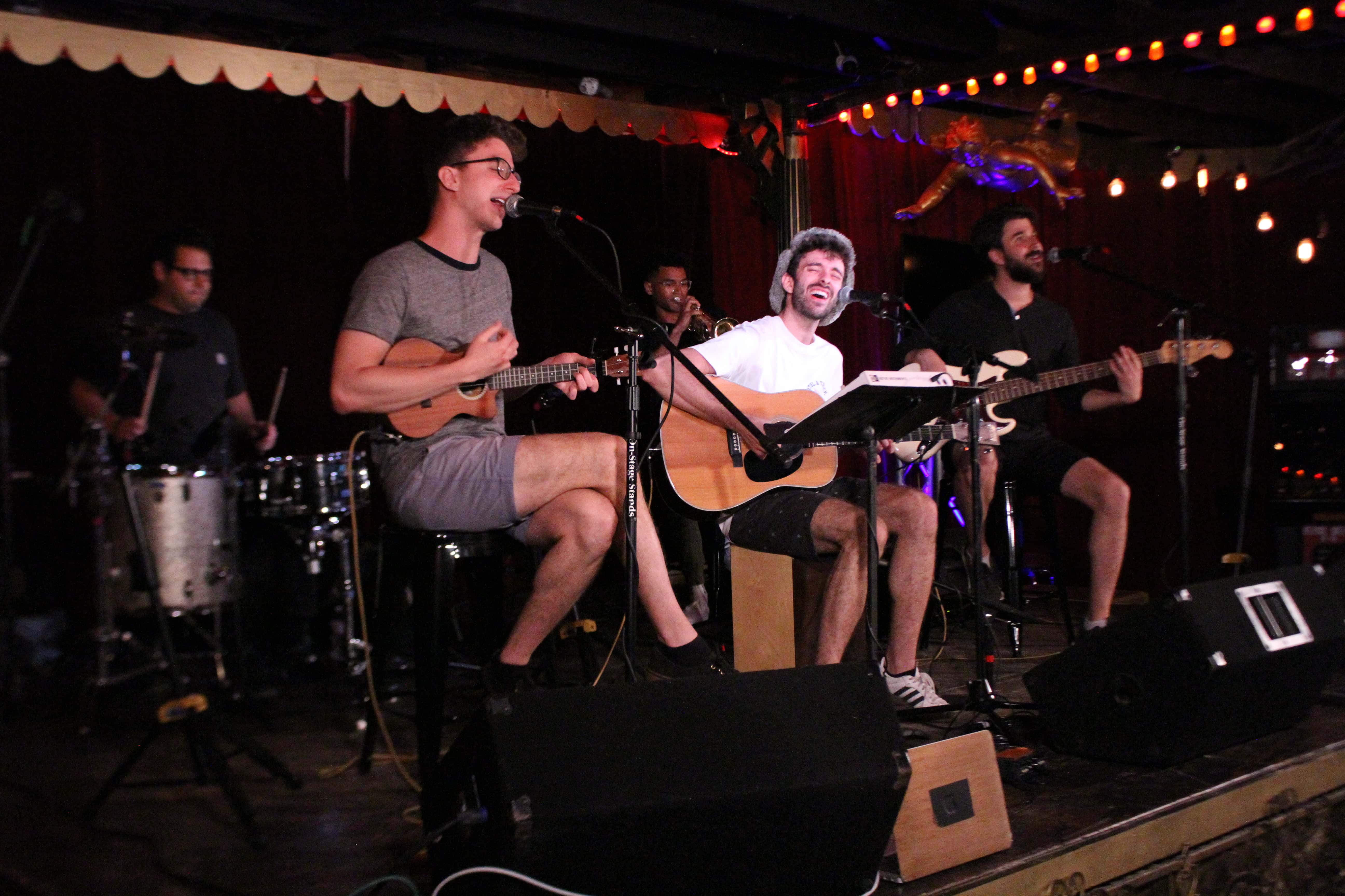 AJR performing during a 101X Session