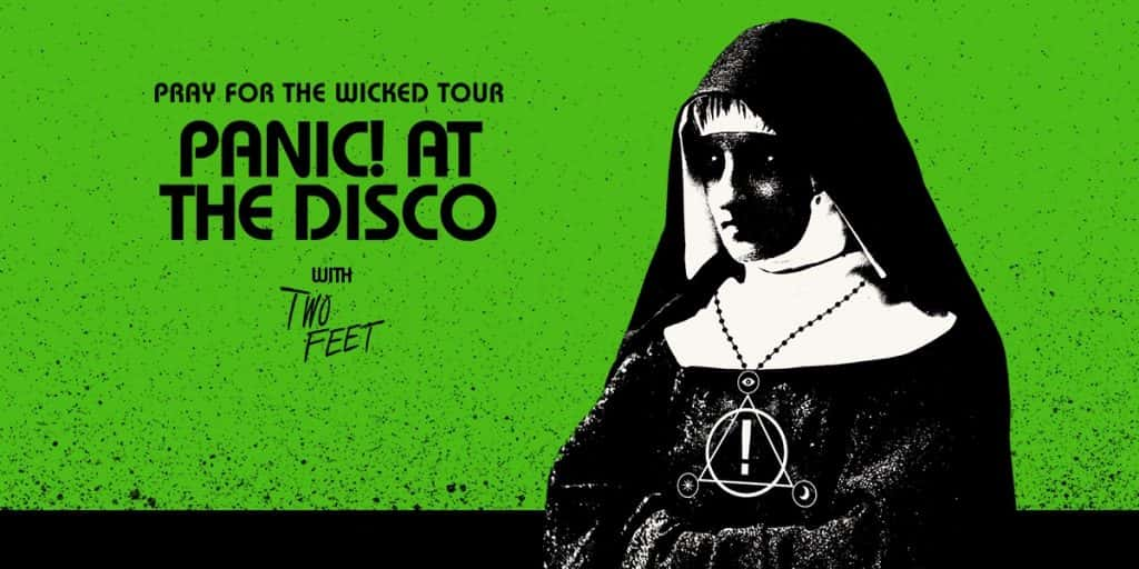 This is the Panic at the Disco Tour logo