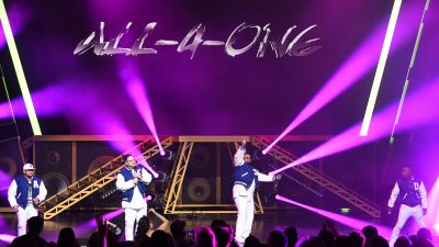 All-4-One on stage