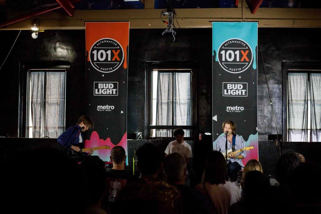 Mansionair at the 101X Day party during SXSW