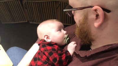 Alex with Baby Imogen