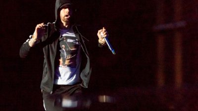 eminem on stage