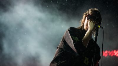 Julian Casablancas on stage