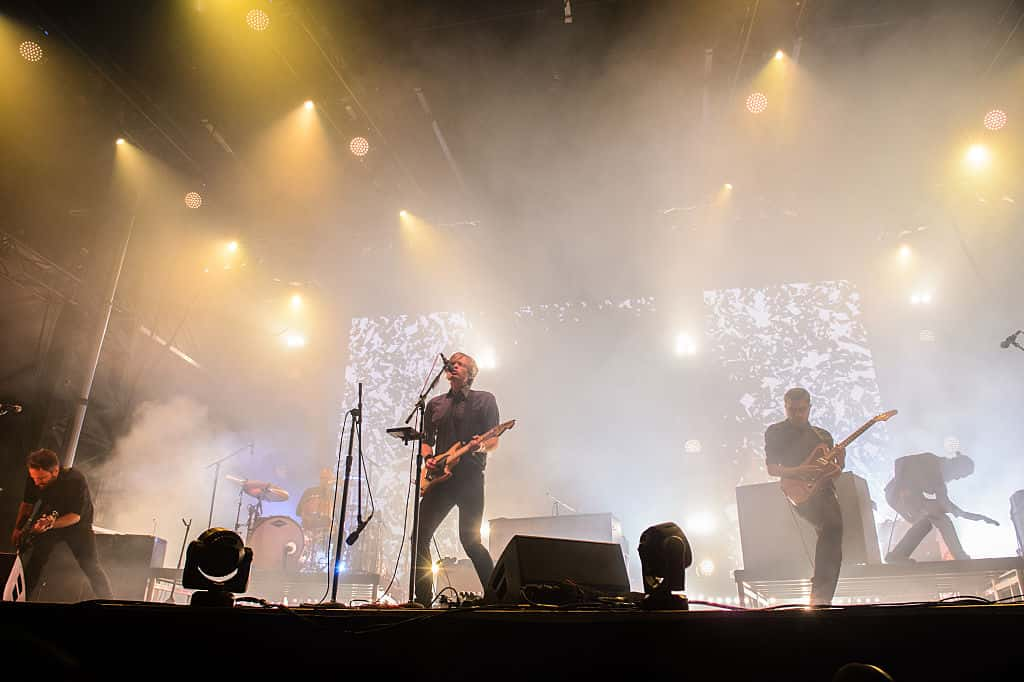 This is Death Cab for Cutie Performing at Bumbershoot