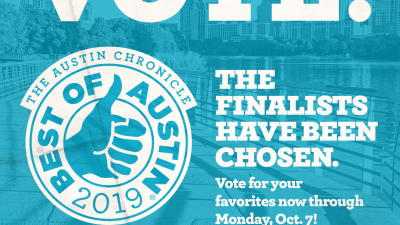 Austin Chronicle Finalist!