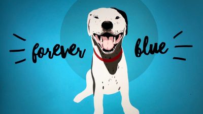 Forever Blue painting.