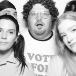 Jason and Deb: Jason, Deb, Nick, and Friends Dressed as characters from "Napoleon Dynamite" at the Flashback Dance 2019
