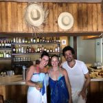 Deb's Vacation To Isla Mujeres: Deb's and her two friends at Isla Mujeres. 