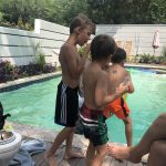 Deb Takes Alfie And Braidy To The Pool: Kids of Deb