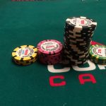 Jason's Vegas Vacation: chip from Jason's rebuy at the world series