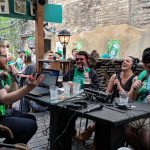 Jason and Deb's Final Broadcast at Fado Irish Pub: This is a photo from Jason and Deb's Final Broadcast at Fado Irish Pub