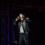 Beck took the headlining spot on Saturday night during In Bloom Music Festival: This is a photo of recording artist Beck performing at In Bloom Festival in Houston, Texas