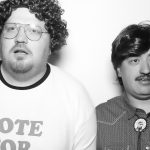 Jason and Deb: Jason and Friend Dressed as Napoleon and Pedro from "Napoleon Dynamite" at the Flashback Dance