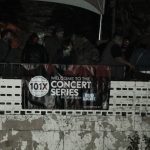 A 101X Concert Series Event With The Interrupters: Banner reading 