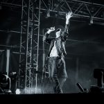 Beck took the headlining spot on Saturday night during In Bloom Music Festival: This is a photo of recording artist Beck performing at In Bloom Festival in Houston, Texas