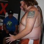 Neufit Zaps Jason and Nick in the 101X Studio: Jason getting zapped by Neufit in the 101X Studio