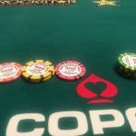 Jason's Vegas Vacation: jason's chip stack with significantly fewer chips