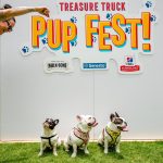 Deb And Alfie At Pup Fest : Three pups at Pup Fest. 