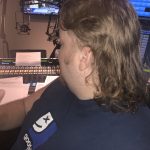Mullet In The Studio: Jason in the studio showing off his new mullet. 