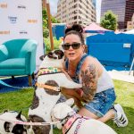 Deb And Alfie At Pup Fest : Alfie and Conor and Deb candid at Pup fest. 