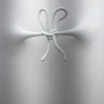 Jason Visits London: A white art painting in London. 