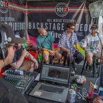 The 101X Backstage Hideout During ACL Festival: LANY backstage at ACL Festival