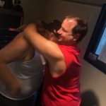 Img 2212: Jason and Producer Nick test out Deb's hugging hypothesis in studio