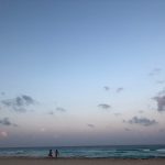 Producer Imari's Trip To Cancun: Sand and beach view in Mexico. 