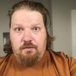 He Really Did It: Jason showing his hair cut unto a mullet. 