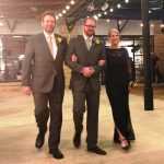 Alex walking down the aisle.