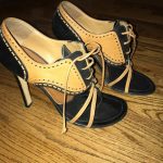 3 Heel Sandal Brogues (Side)