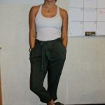 2 Ties With A Bow Green Pants