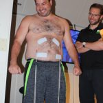 Nick and Jason Get Zapped: Nick, producer of the Jason and Deb show, is getting zapped by Neufit in the 101X Studio