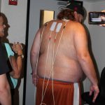 Neufit Zaps Jason and Nick in the 101X Studio: Jason getting zapped by Neufit in the 101X Studio