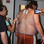 Neufit Zaps Jason and Nick in the 101X Studio: Jason getting zapped by Neufit in the 101X Studio