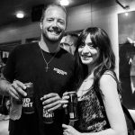 101X Concert Series Ft. RÜFÜS DU SOL: Friends posing with Bud Light