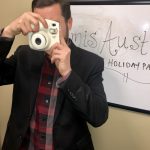 Polaroid Pictures : Emmis Austin Radio Holiday Christmas Party. 