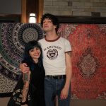 101X-Session With The 1975: Fans posing with Matty Healy