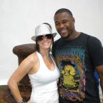 #TBT Bud Light Party Cruise : Deb and a guy at the Bahamas Bud Light Party Cruise from 2009.