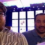 Alex Is Not Good At Taking Pictures: alex and nick at the nature conservancy lunch