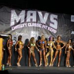 The Ladies of the Make A Vet Sweat Charity Classic: Female bodybuilders take the stage for the Make A Vet Sweat Charity Classic at the Austin Film Society Theater