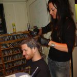 Alex's Hair Getting Dyed Black: Alex's Hair Getting Dyed Black