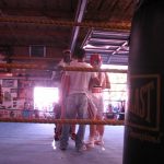 Deb's Boxing Match! : Deb and opponent meet 