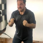 Jason And Deb Photo Shoot Behind The Scenes : Jason, Deb, Nick and Imari getting pictures taken at Emmis Austin Radio. 