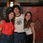 101X-Session With The 1975: Fans posing with Matty Healy