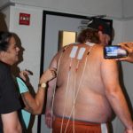 Nick and Jason Get Zapped: Jason Dick, host of the Jason and Deb show, is getting zapped by Neufit in the 101X Studio