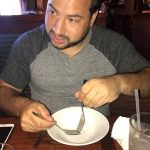 Nick Had To Get Every Bite Out Of His Salad