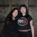 101X Homegrown Live Presents Quiet Company at Mohawk: two women posing for camera