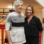 K.Flay Bowling with 101x Listeners at Saengerrunde hall: This is Robert Delong with 101x listeners at Saengerrunde hall